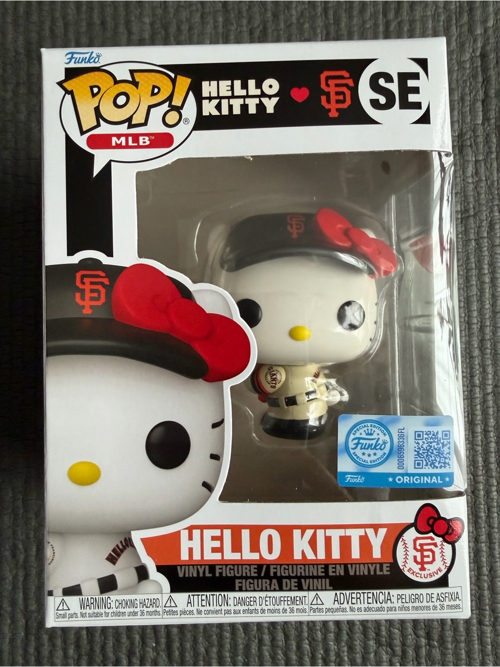 Funko Pop Hello Kitty San Francisco Giants Special Edition Figurine - Picture 1 of 5
